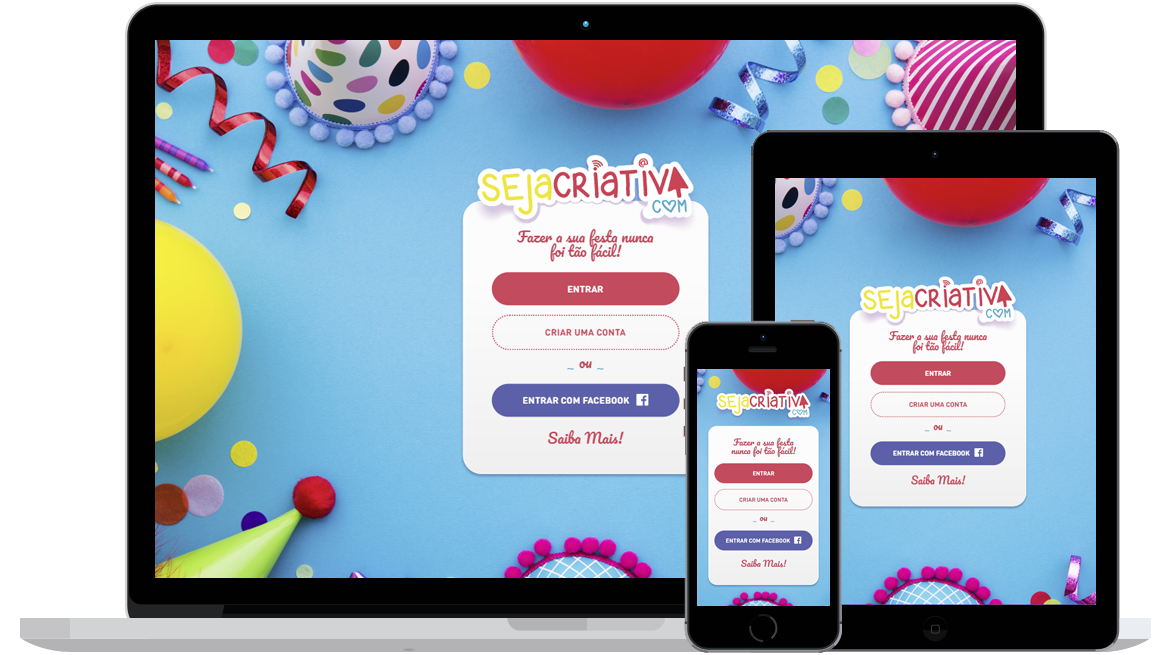 site Seja Criativa