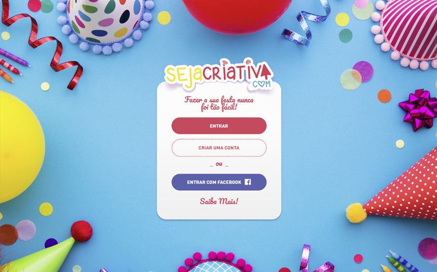 site Seja Criativa